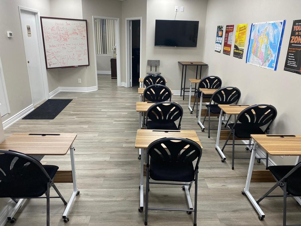 New Horizons classroom used for MELT in-class training